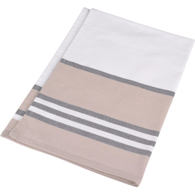 Striped tea towel